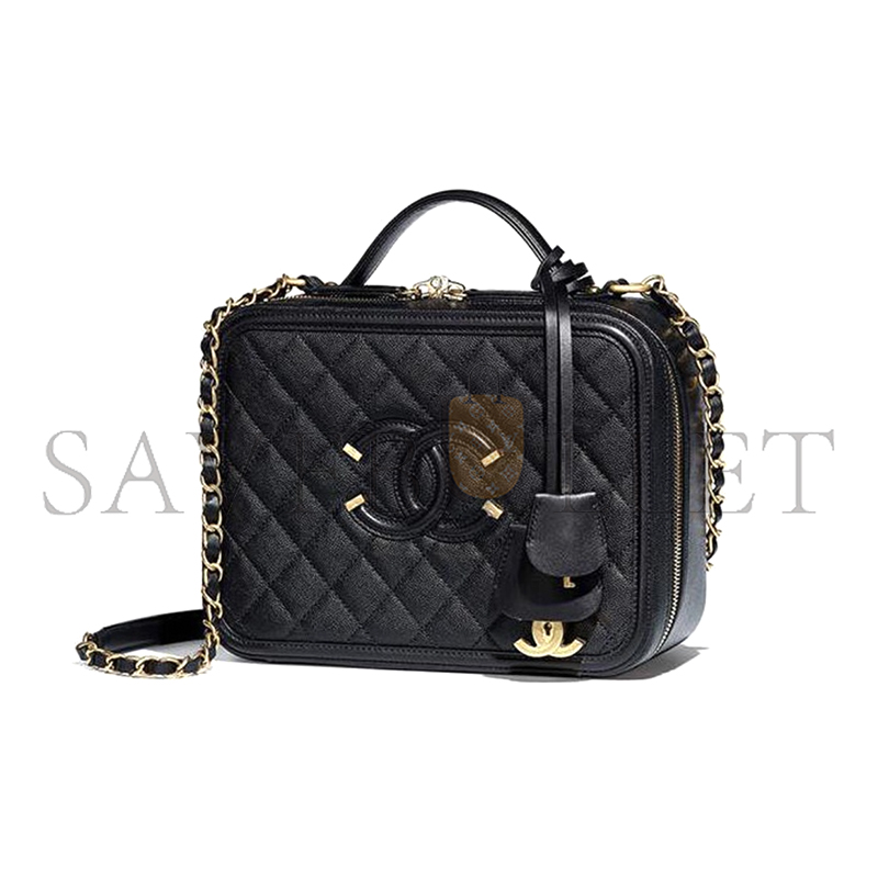 Ch**el cc filigree vanity case a93344 (24*17*10cm)